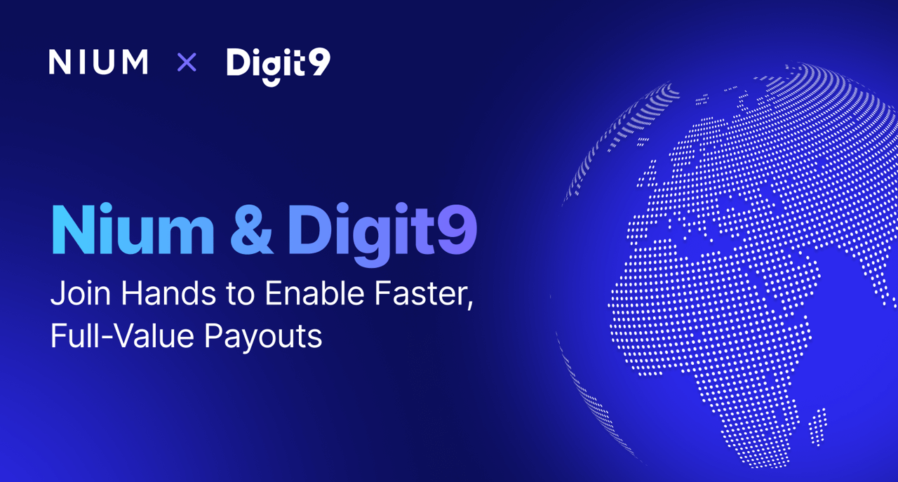 Nium partners Digit9 | Global Payouts